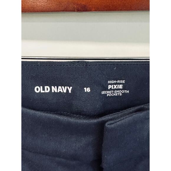 Old Navy Womens Dress Pants Pixie Style Size 16 NWT Stretch Career Trousers - Picture 7 of 9